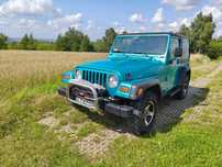 Jeep Wrangler Jeep Wrangler 2.5 b+LPG. Nie był używany w terenie.