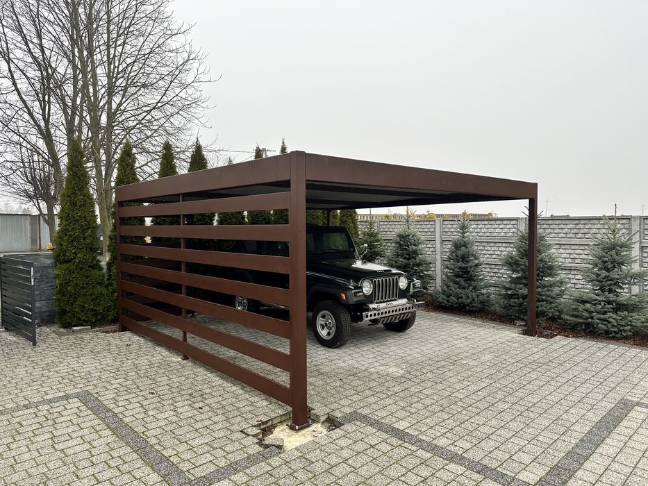 Wiata parkingowa zadaszenie na samochody