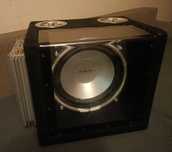 Tuba basowa 1000w ze wzmacniaczem 1000w