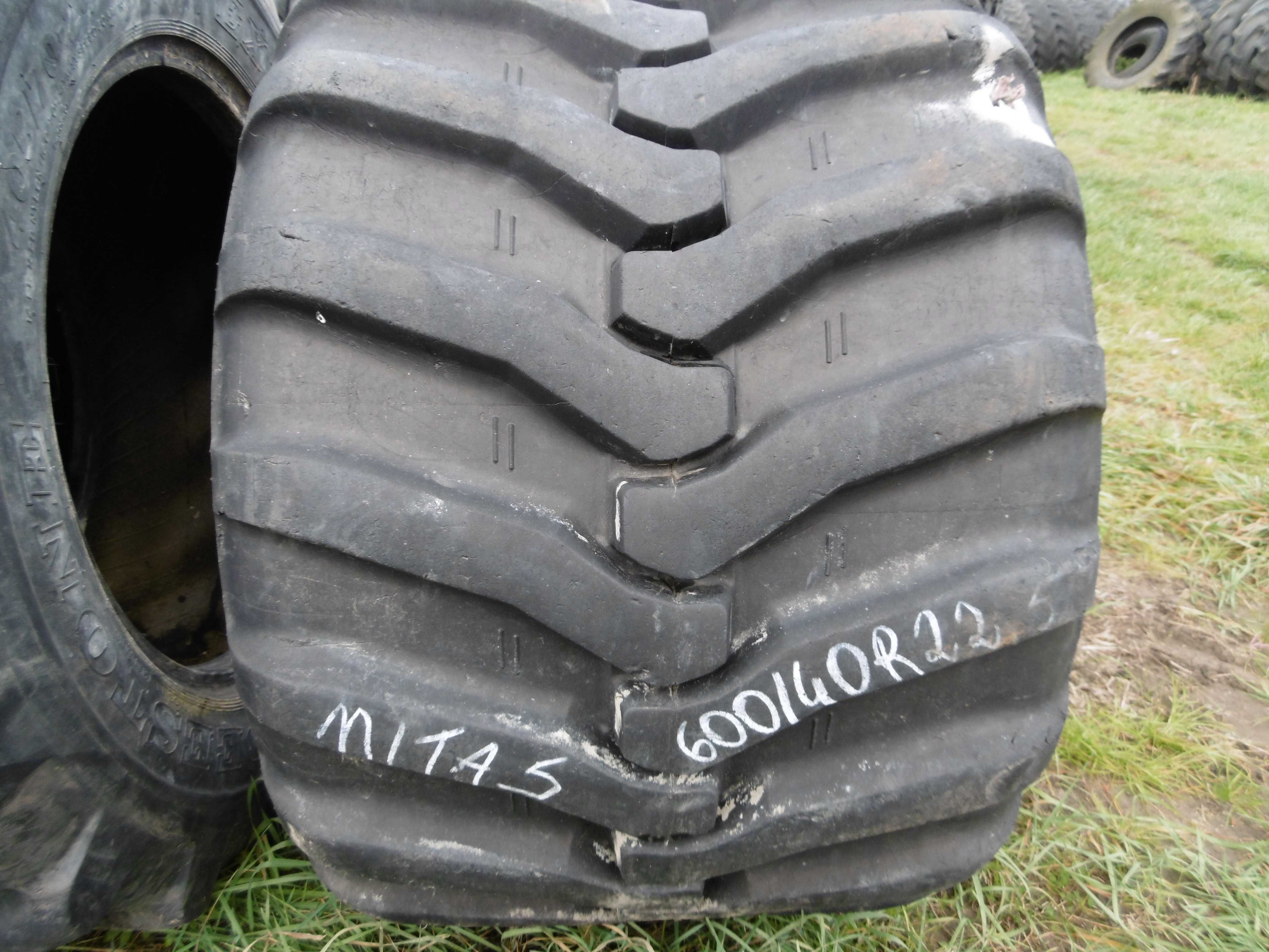 Opona Przemysłowa 600/40R22,5 Mitas 1 szt Leśna Las Koparka Jodełka