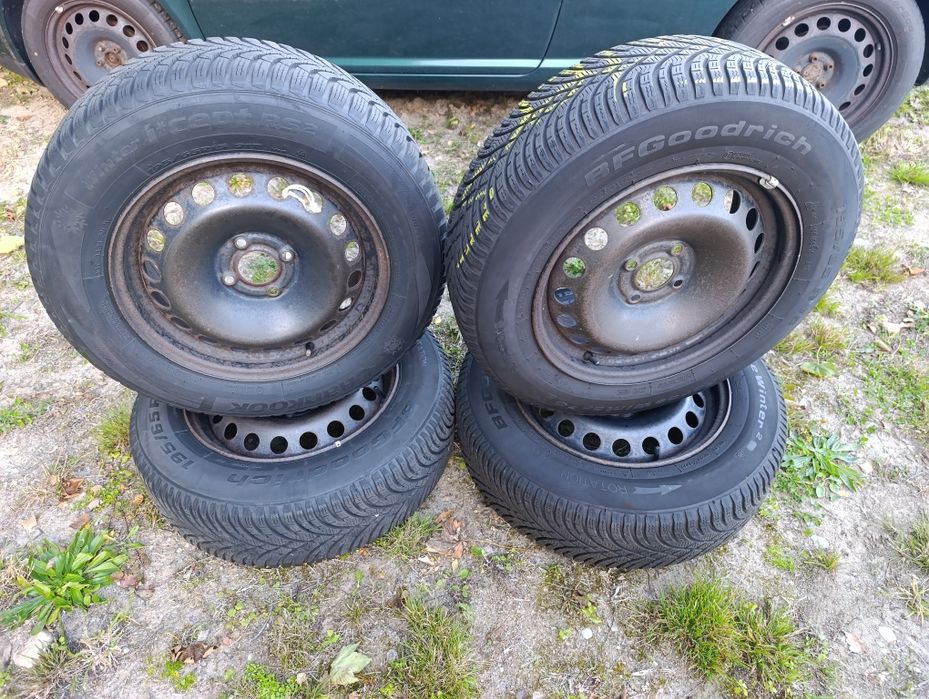 Kompletne Koła zimowe Renault Peugeot 4x108  195/65/15