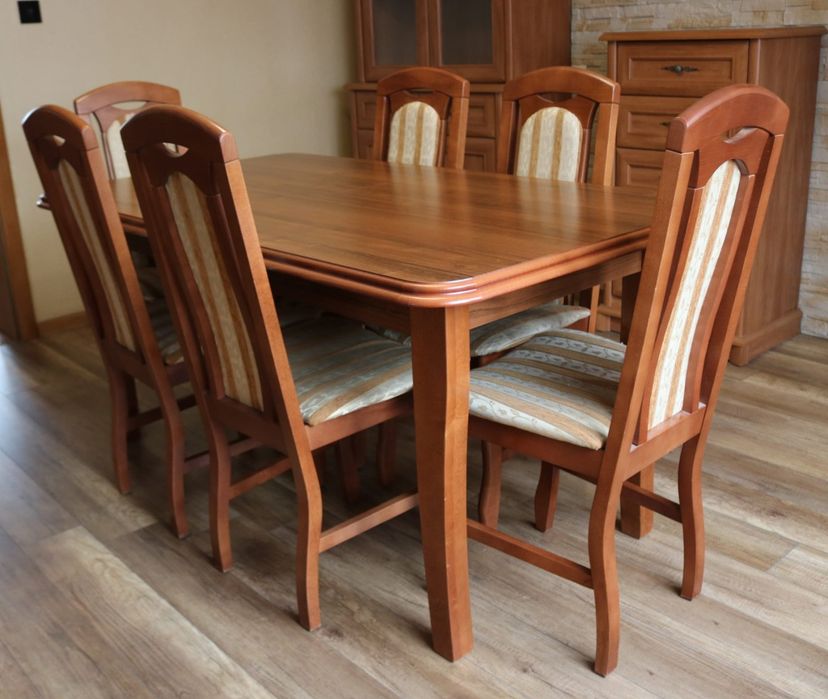 Stół i krzesła 10 szt.zestaw