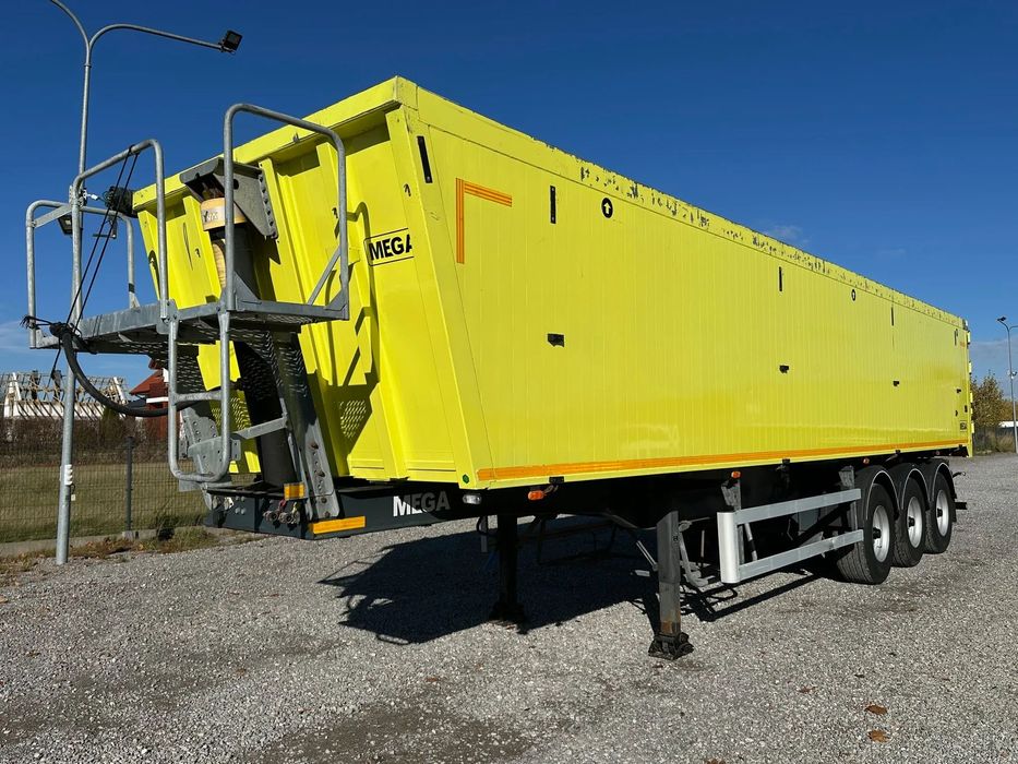 Mega / BENALU / NACZEPA / WYWROTKA / 45M3 / 2018 / KLAPO- DRZWI /OŚ PODNOSZONA