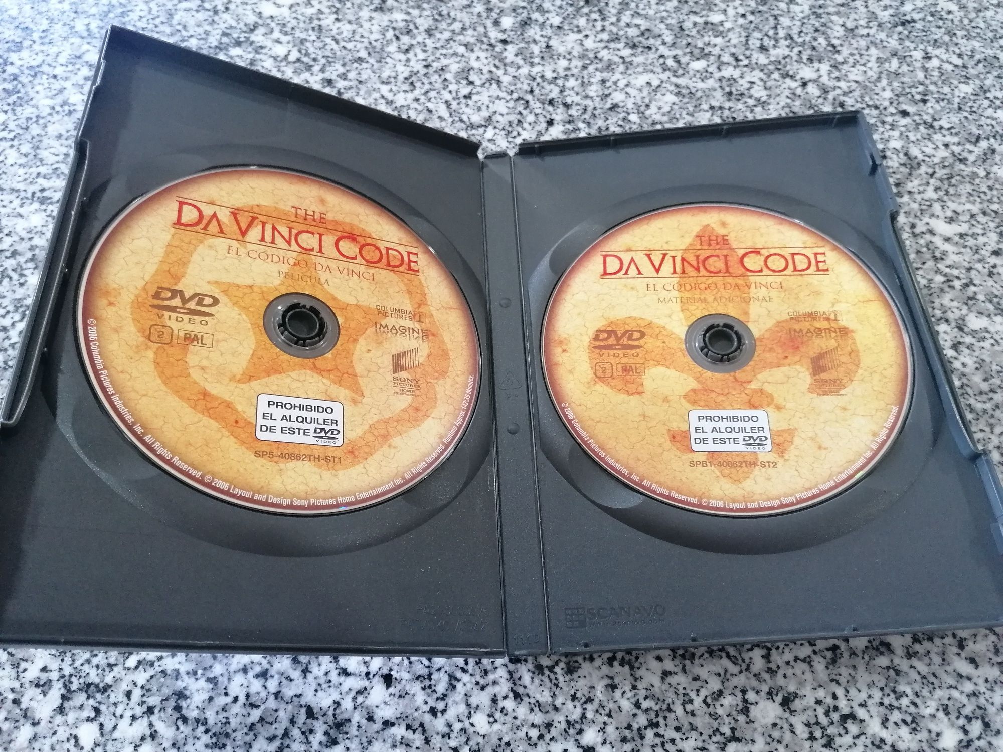 DVD  O Código da Vinci