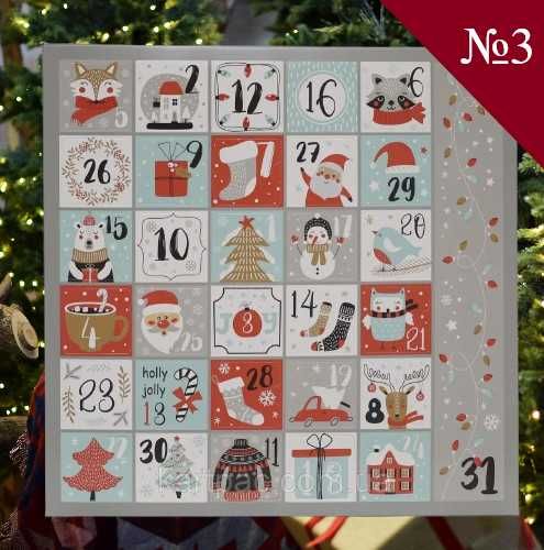 Адвент календар на новий рік з авторських пряників ручної роботи 2026