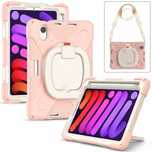 Etui Obudowa Case Pokrowiec na Tablet iPad Mini 6 8.3 Pancerny Różowy