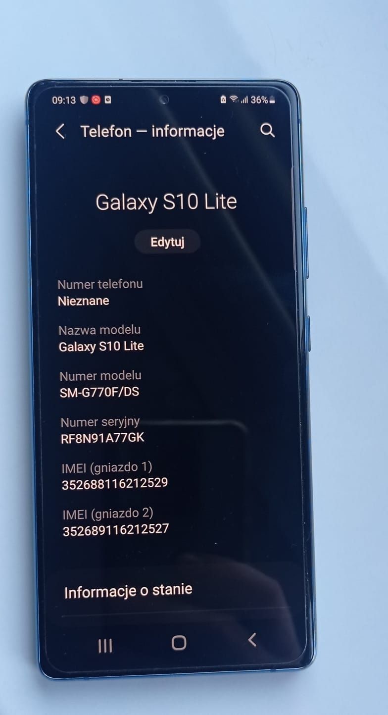 Samsung Galaxy S10 Lite