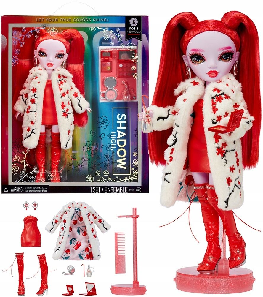 Лялька Shadow High Rosie Redwood Розі Редвуд Rainbow High Червона Росі