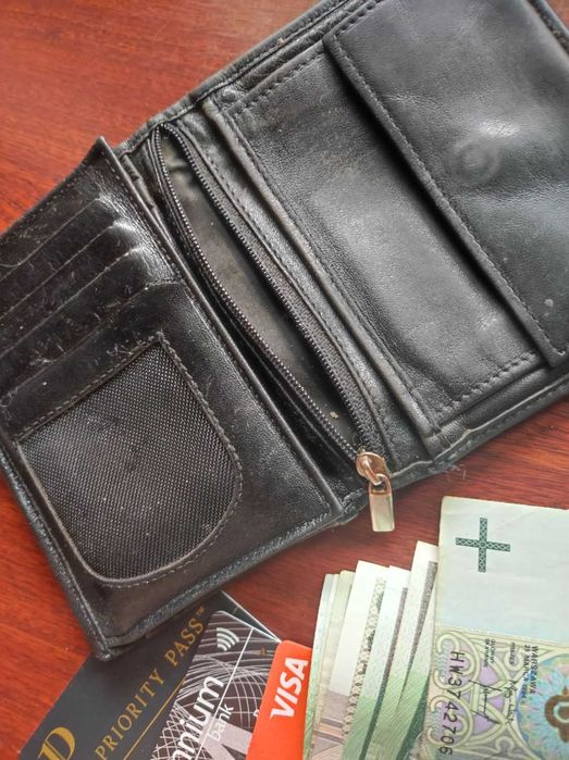 męski portfel portmonetka saszetka Wittchen ze skóry skórzany skórkowy