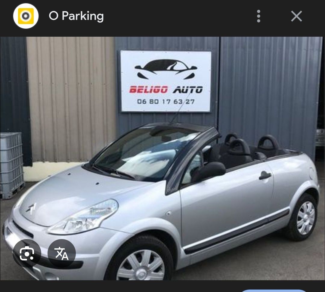 Cintroen c3 pluriel
