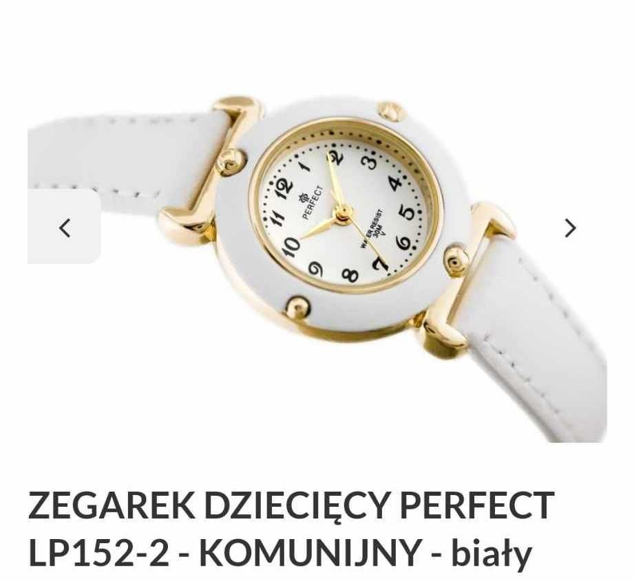 Zegarek dziecięcy biały