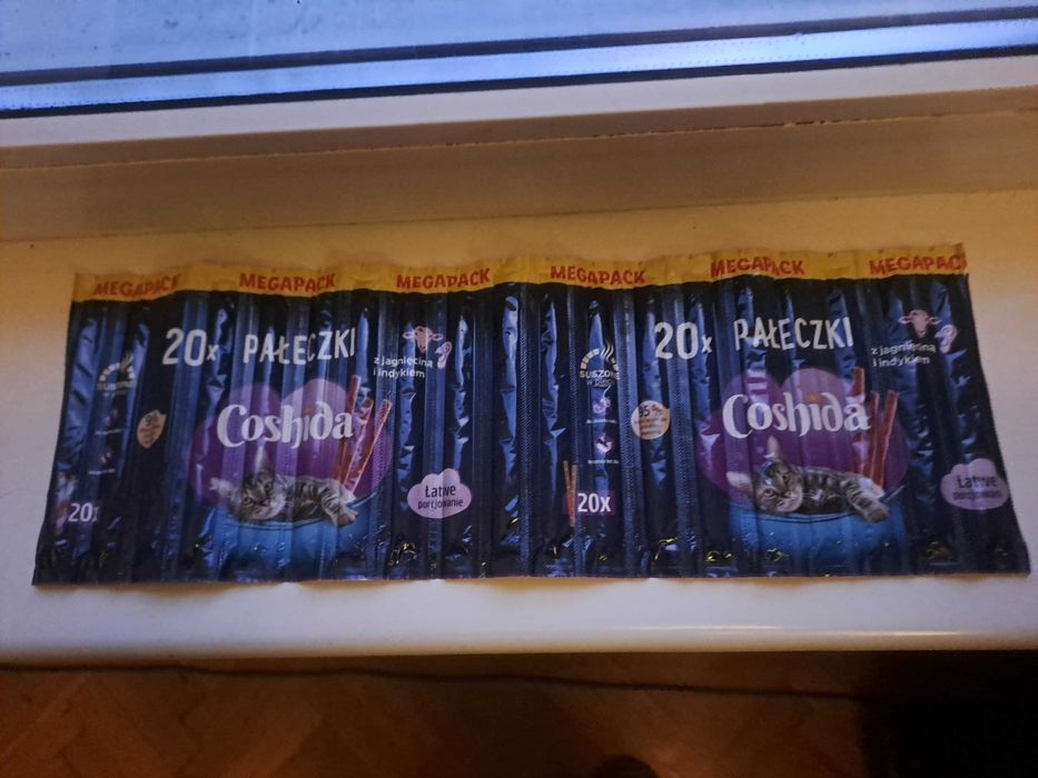 19x pałeczki z jagnięciną i indykiem Coshida Lidl