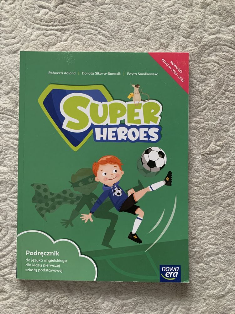 Super Heros podręcznik i cwiczenia do 1 kl. Nowy