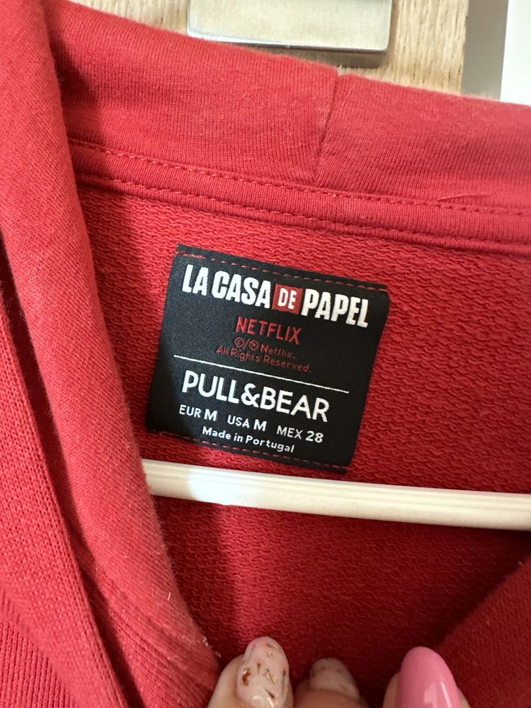 Bluza pull&bear la casa de papel M bella ciao