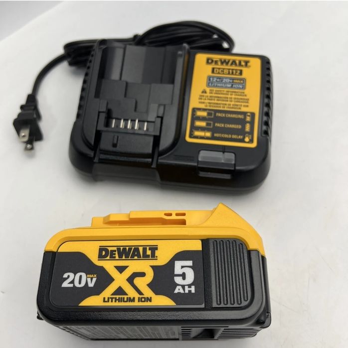 Акумуляторний безщітковий дриль-шуруповерт DEWALT DCD800P1 20V 90 Nm