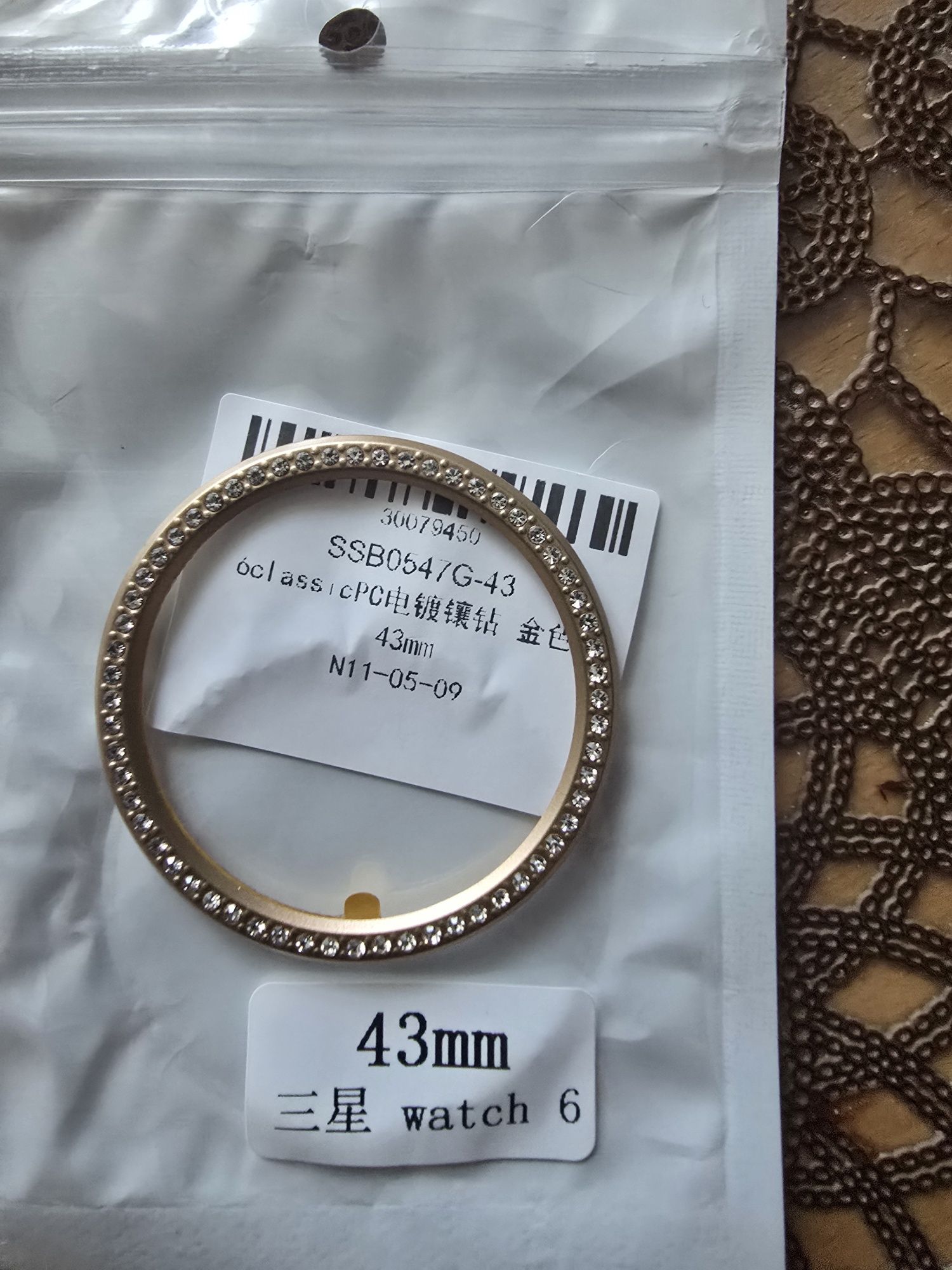 Bezel diamenty do zegarka 43mm