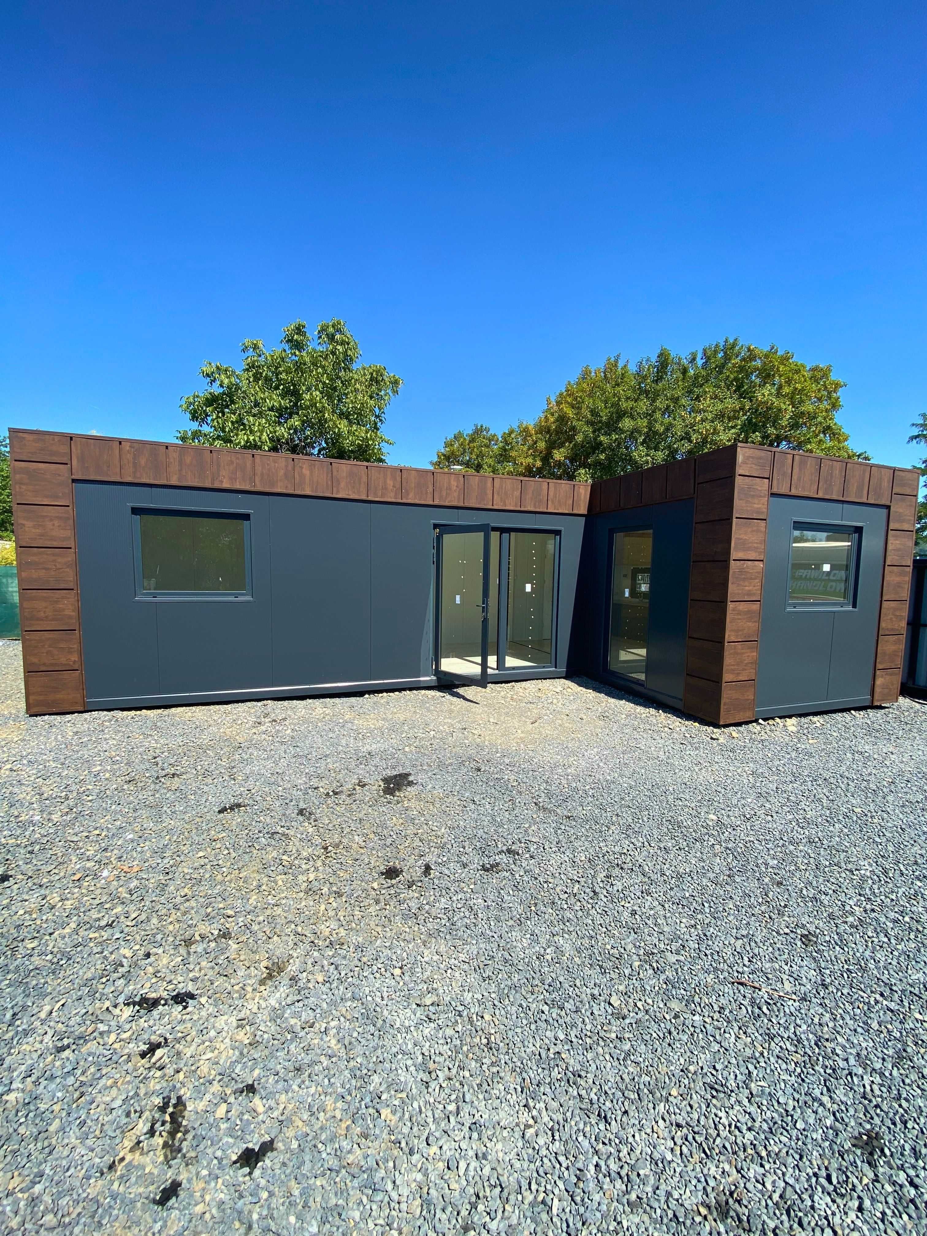 Kontener Handlowy Mieszkalny Biurowy Usługowy Pawilon 6x3 7x3 8x3
