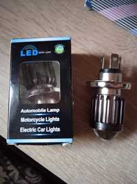 Світлодіодна  лампа LED цоколь H4  Білий