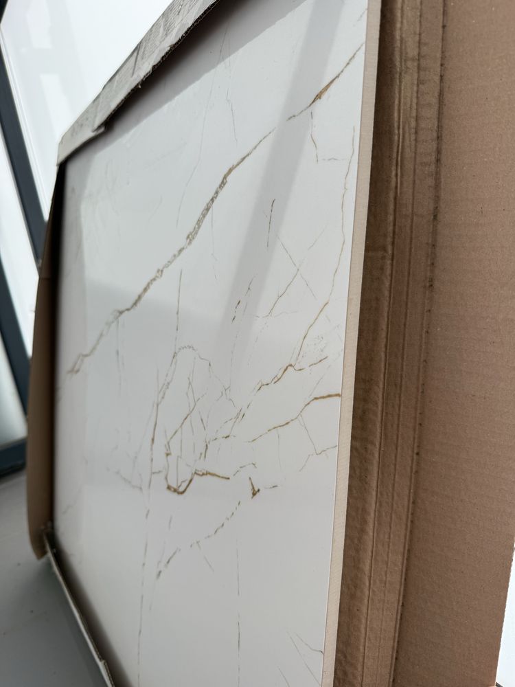 Gres szkliwiony Lambrate Bianco 75 X 75 Ceramika Paradyż, płytka