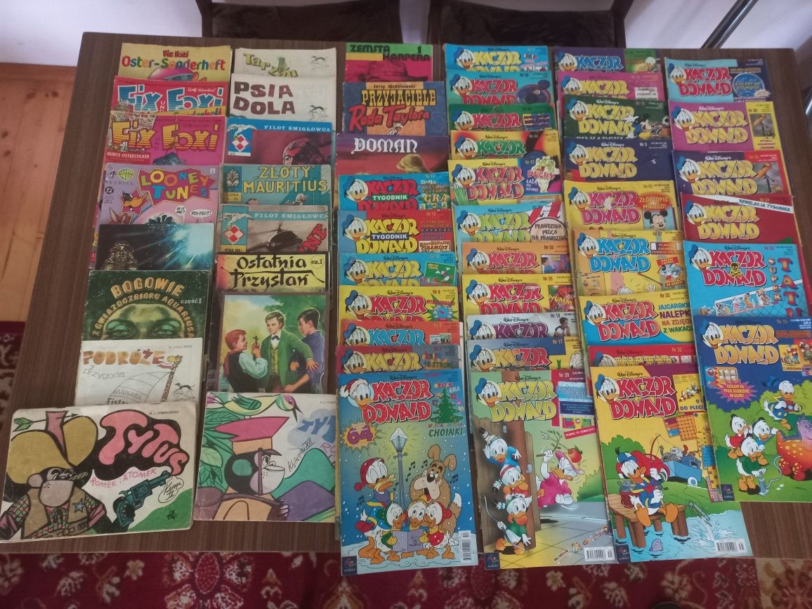 Komiksy różne z PRL późniejsze