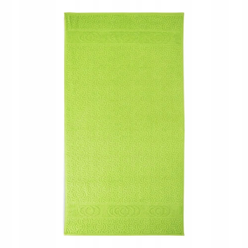 Ręcznik Morwa 50x100 zielony groszkowy frotte 500g