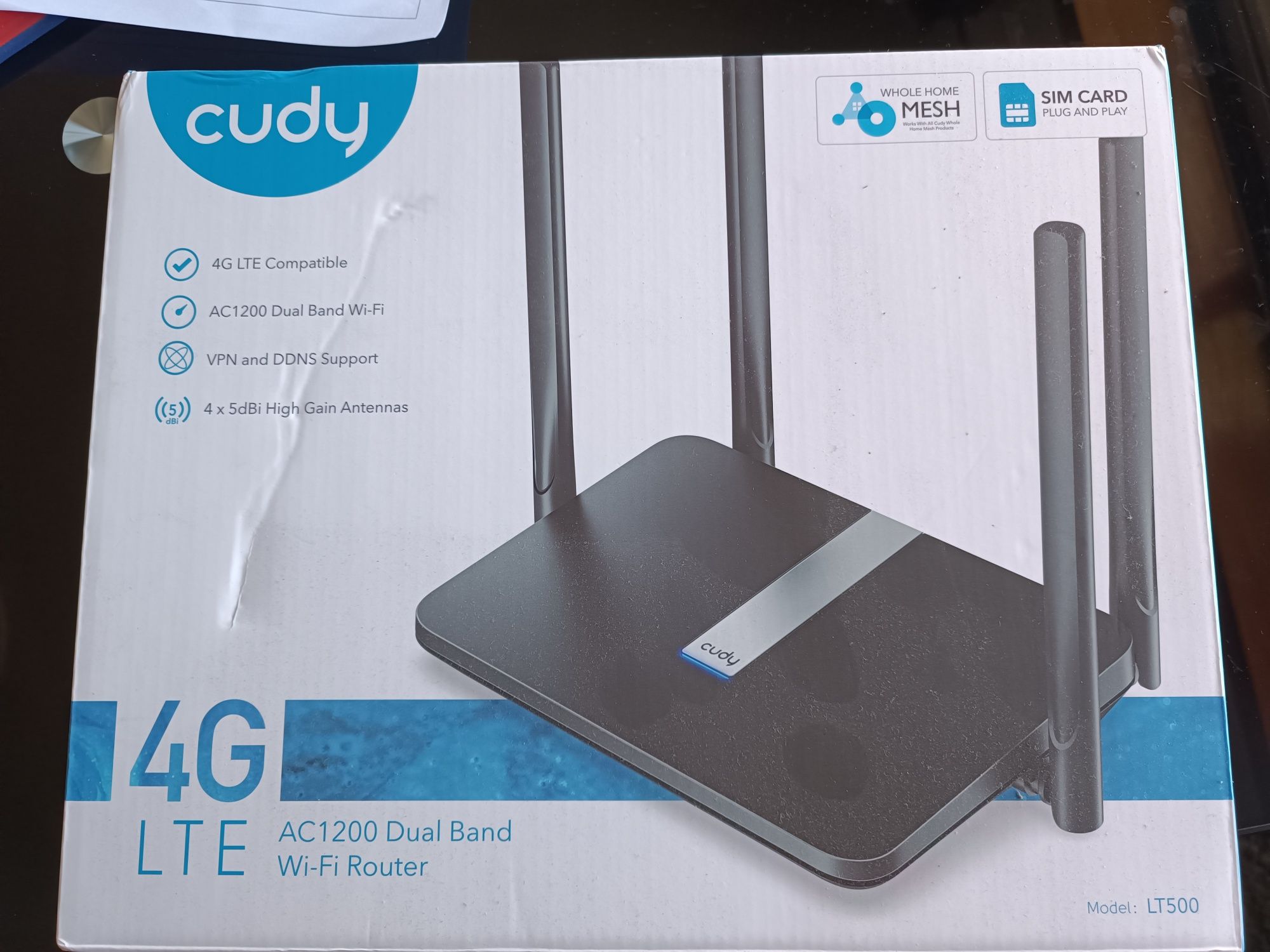 Router Cudy Lt500 4G LTE