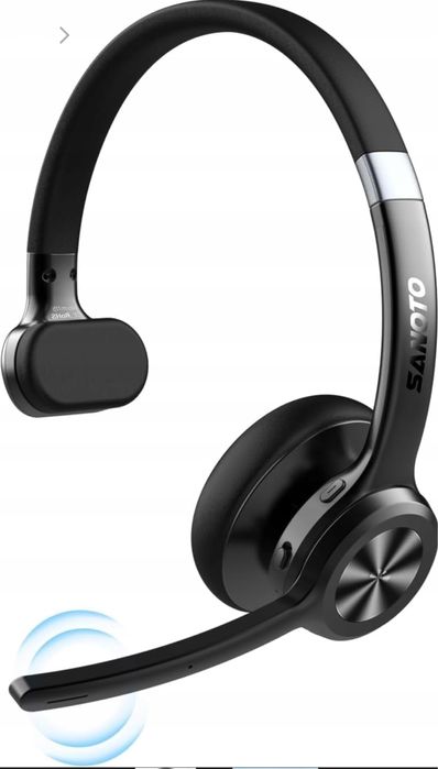 Sanoto M115 – bezprzewodowe słuchawki Bluetooth 5.2 + ANC + 40h *22