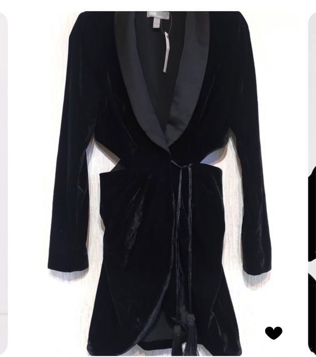 Плаття Asos велюрове