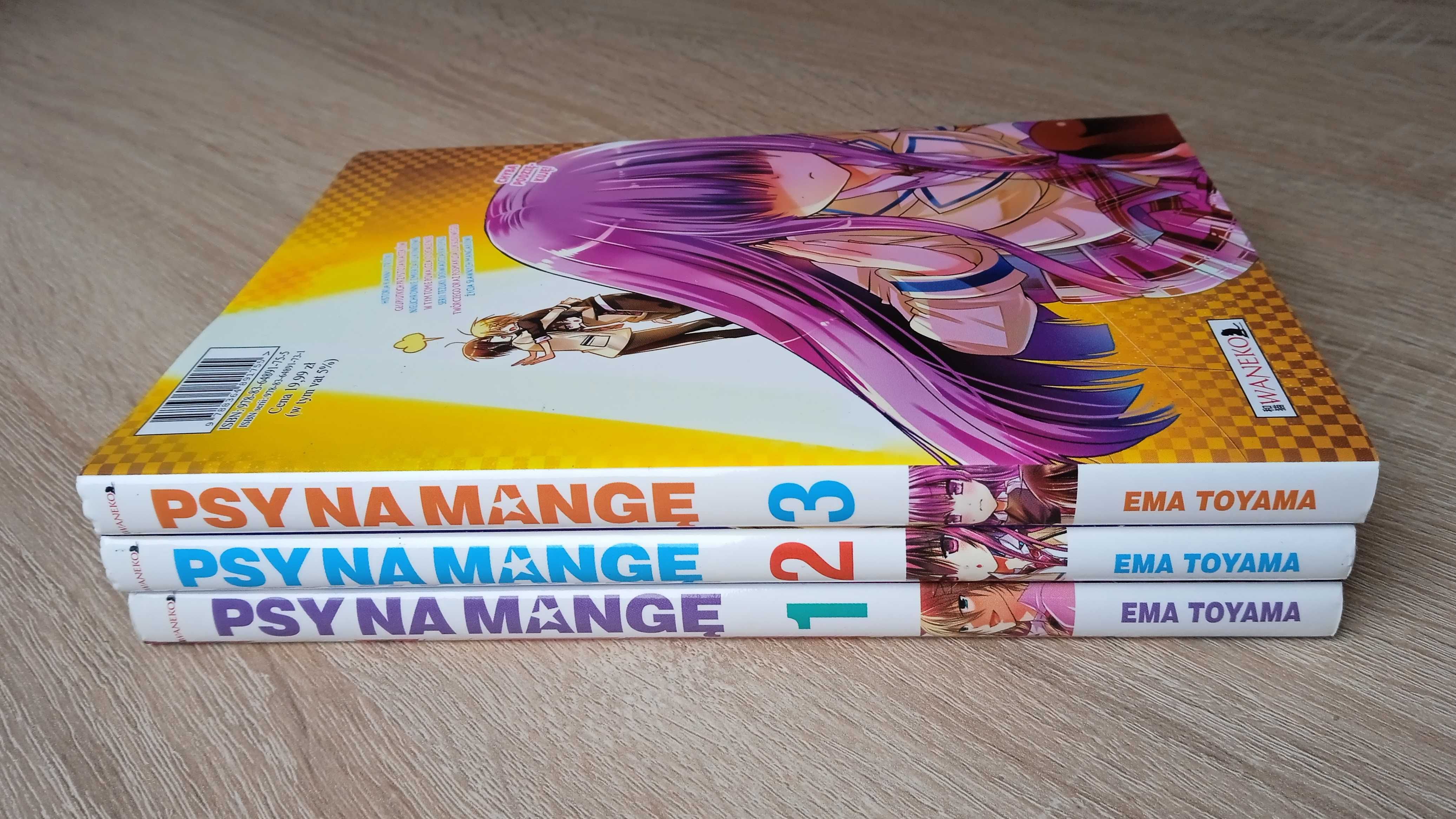 Manga Psy na mangę - tomy 1-3 (komplet)