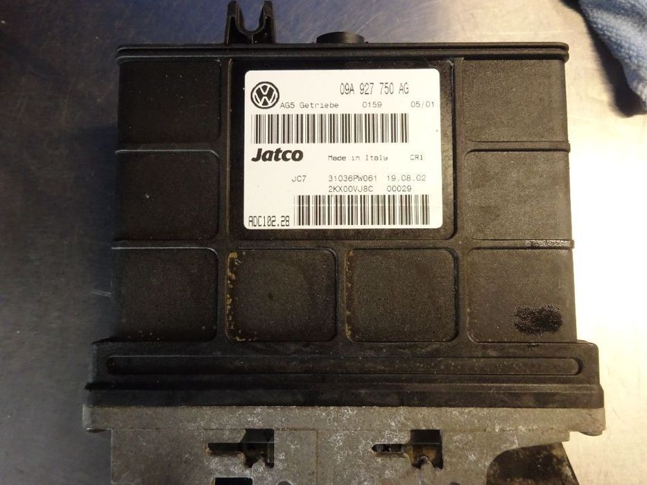 09A927750Ag sterownik skrzyni biegow automat audi a3 8L 1.9 tdi ASZ FYP czesci