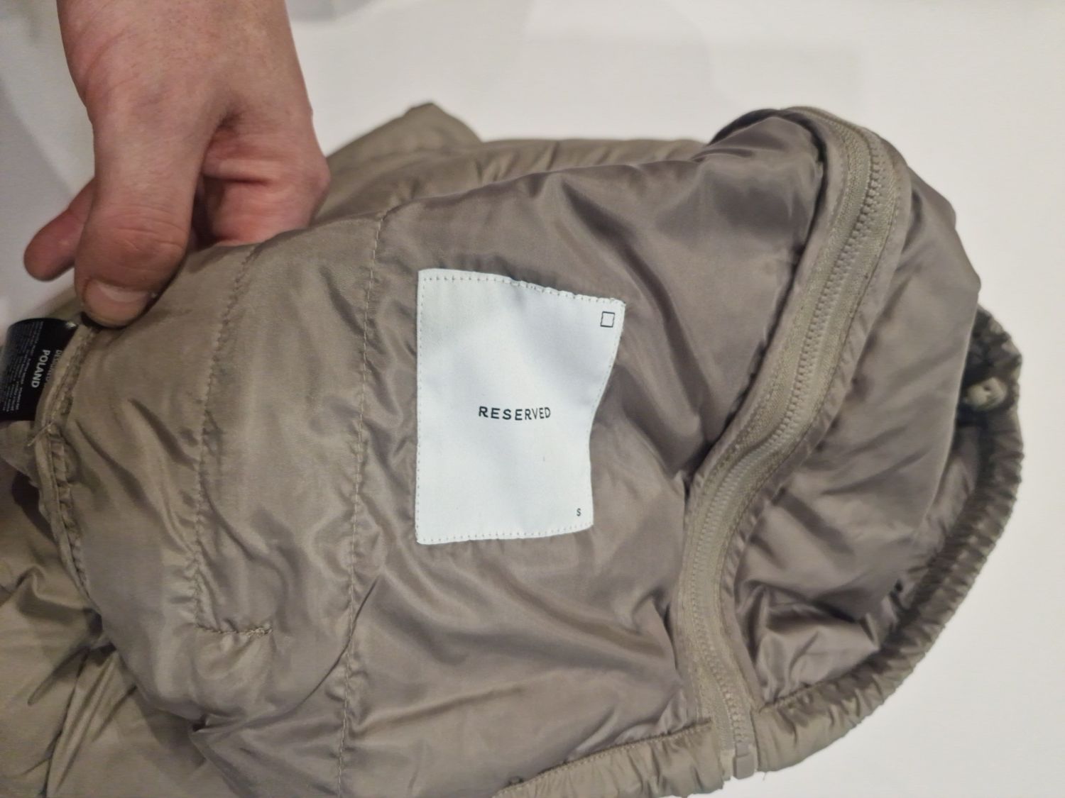 Nowa kurtka Reserved puchowa przejściowa pikowana roz,S,36,34,xs