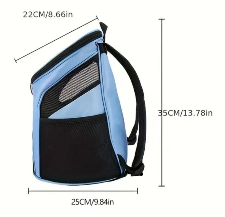 Mochila transporte animais pequeno porte