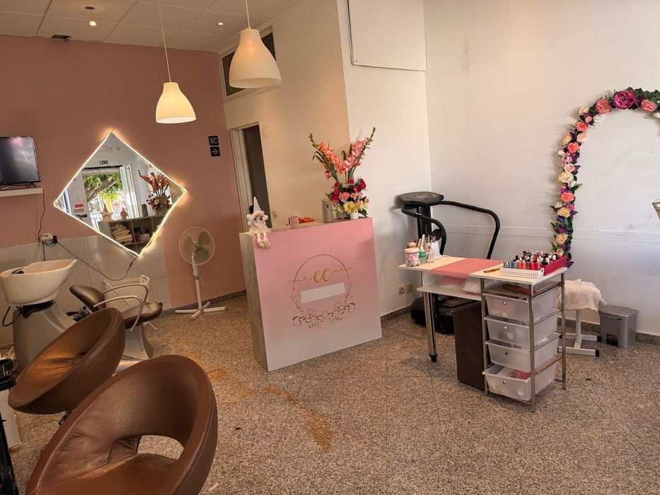 venda de recheio de salão de beleza