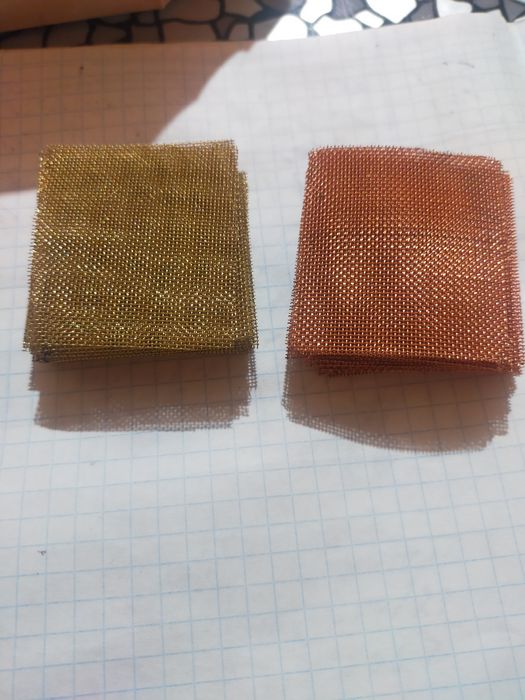 Сетка латунная мерных размеров