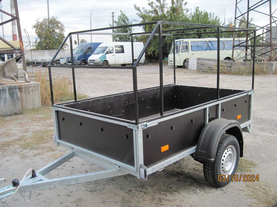 Причіп легковий  оцинкований Z0 2213 (2,2х1,3х0,6) хамер люкс.(2025р)