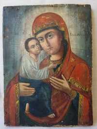 Старинная икона Божией матери Владимировская