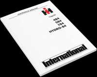 Instrukcja obsługi International   IH 484, 584, 784, HYDRO-84