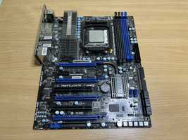 Материнська плата Socket Am3+ MSI 790FX-GD70 з процессором Phenom 955