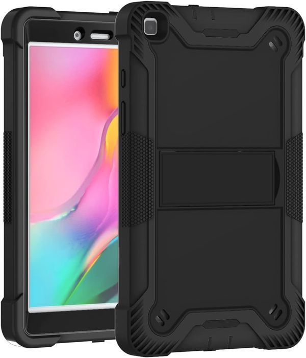 Etui do Samsung Galaxy Tab A 10,1” Podstawka i Pasek na Ramię Czarne