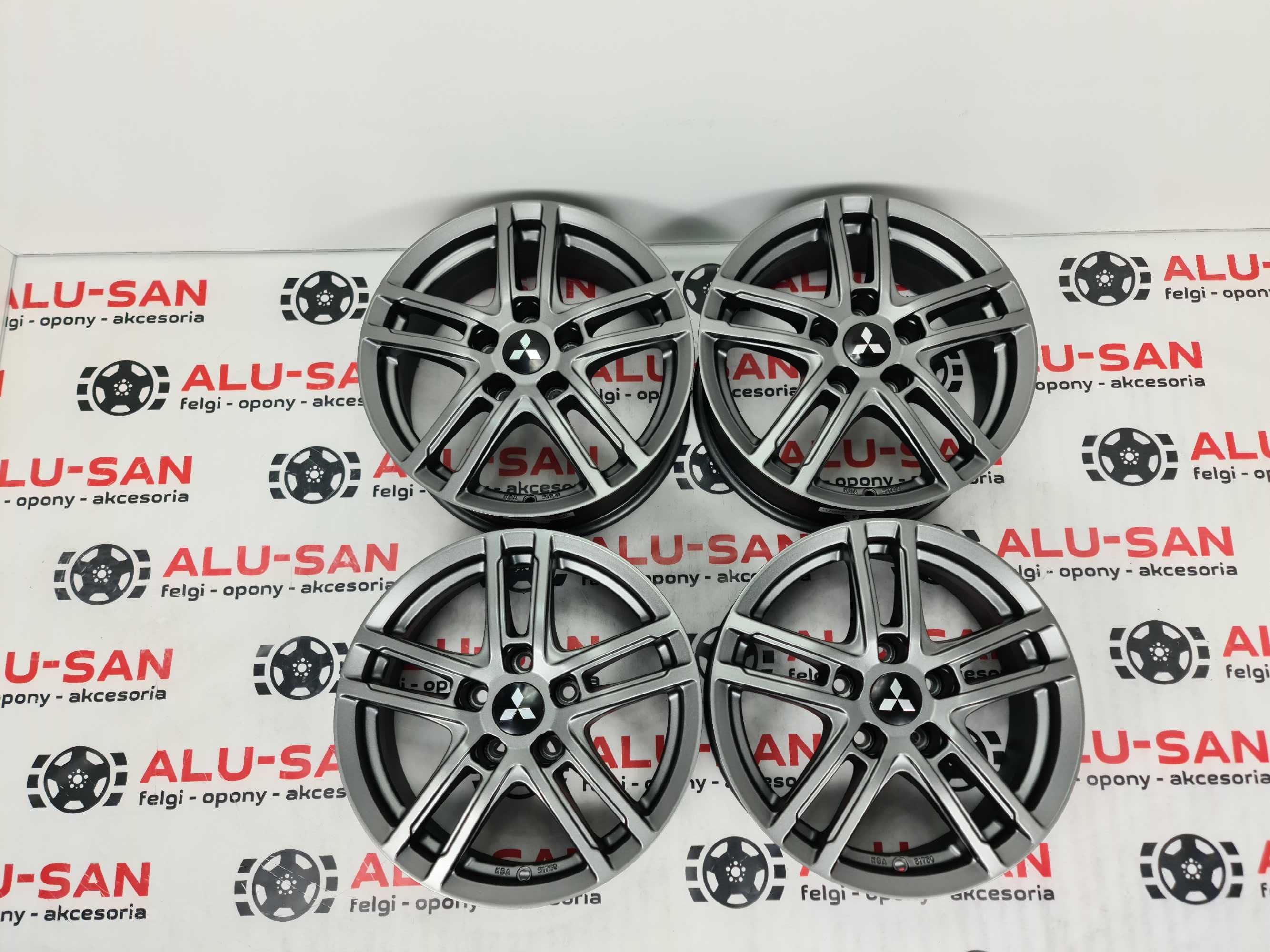 NOWE ALUFELGI MITSUBISHI 16" 5x114,3 Outlander Eclipse Sigma Grafit