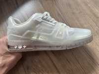 Buty Louis Vuitton transparent white 44