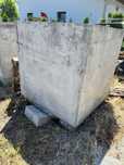Betonowe dobice ok 1,5m 1,5m