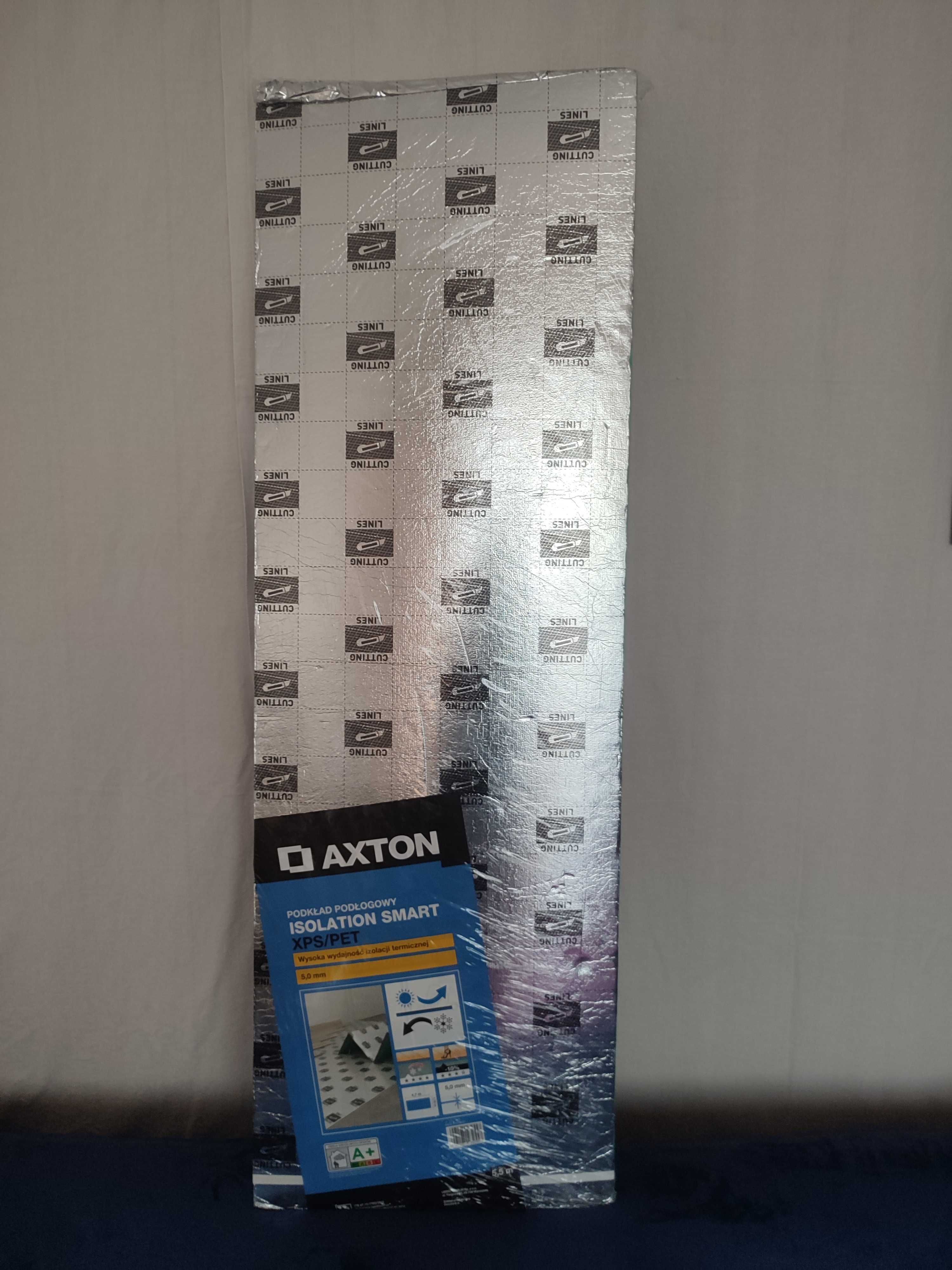 Podkład pod panele AXTON XPS 5mm 1 paczka 5.5m2 + gratis podkład 5m2