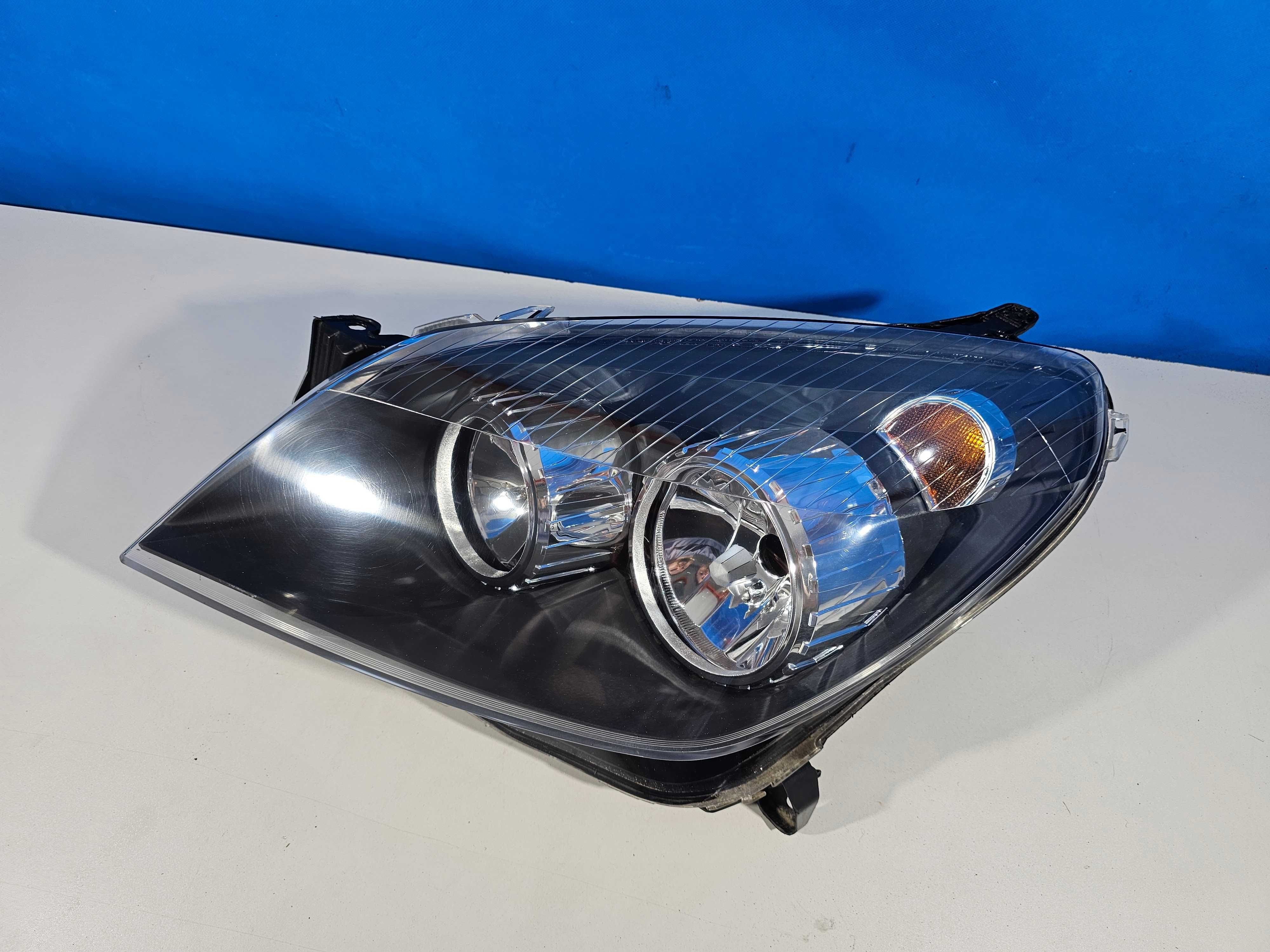 Opel Astra H Lampa Przód Przednia Zwykła H7 Lewa Kompletna Europa