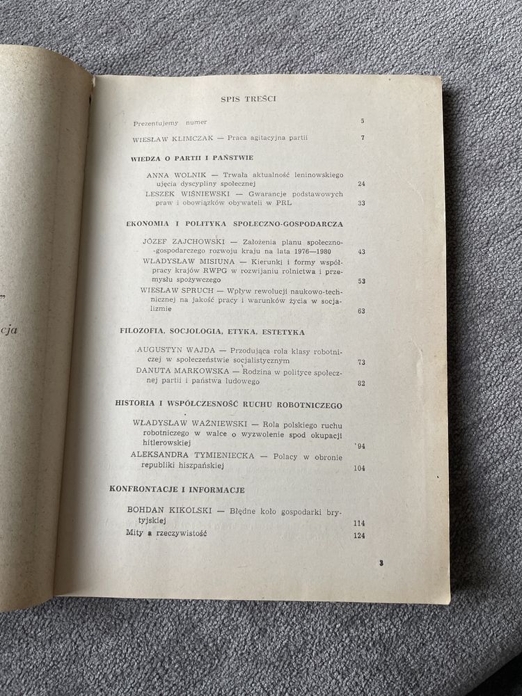 Ideologia i Polityka Miesięcznik Nr 1,  01.1977