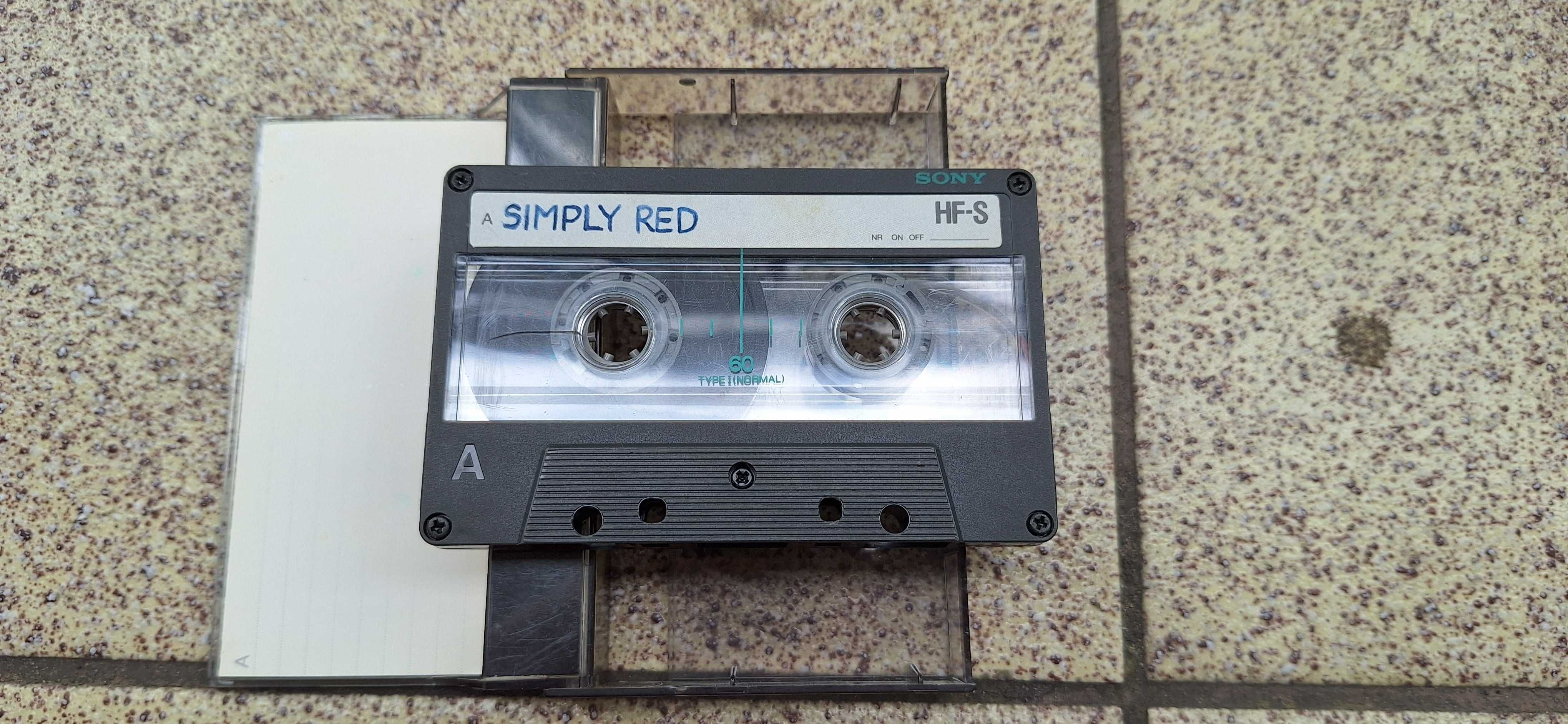 Kaseta magnetofonowa Simply Red Michael Jackson Chris De Burgh