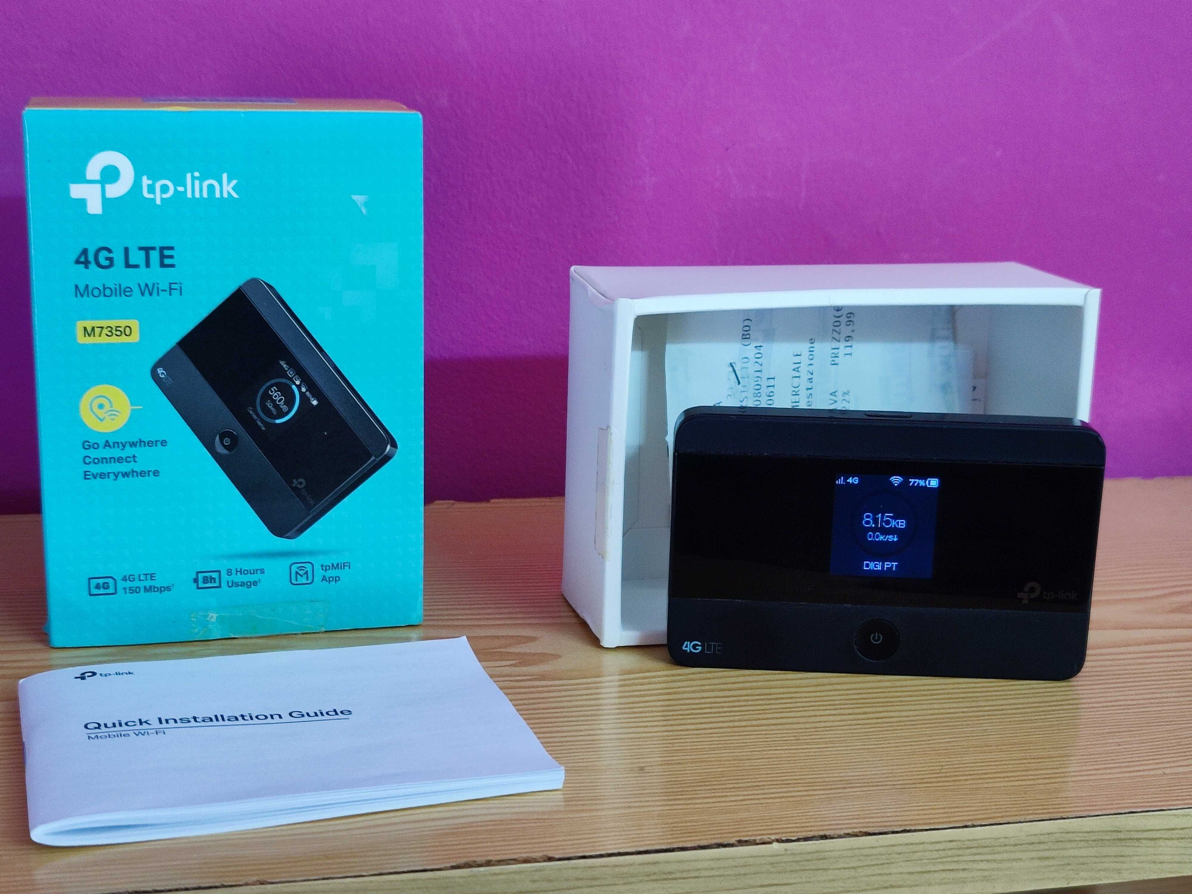 Router 4G Tp-Link M7350 - Wi-Fi Portátil Hotspot