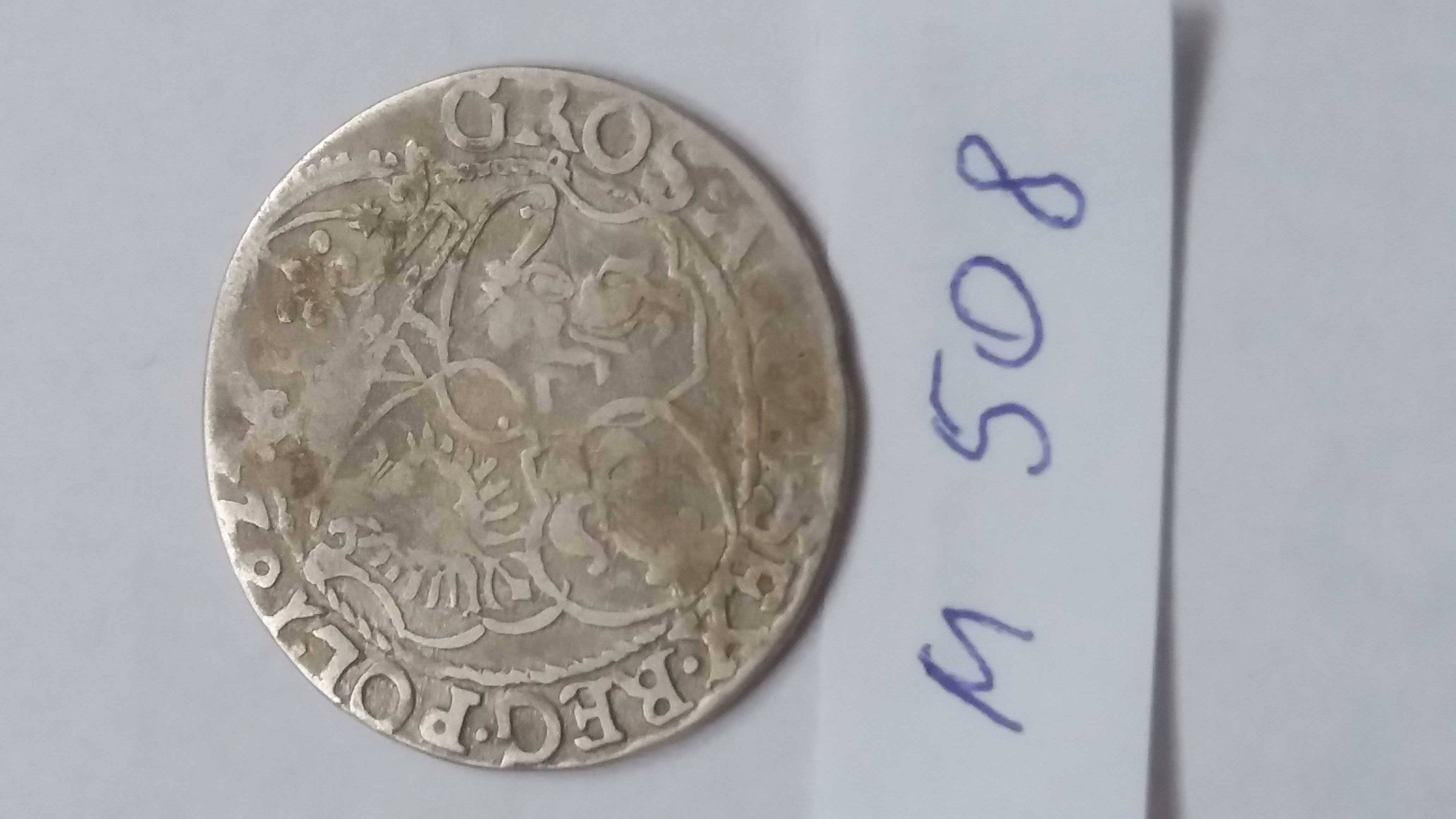 D M508,stara moneta 1624 Z4 szóstak 6 groszy Zygmunt III Waza starocie