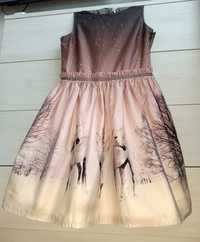 Стильна сукня Next на 9-12 років,плаття Некст пишне