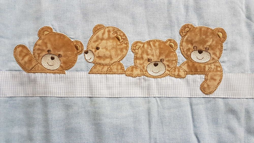 2 Protecções Laterais Berço + Colcha ( PreNatal ) ***Tudo 15€***